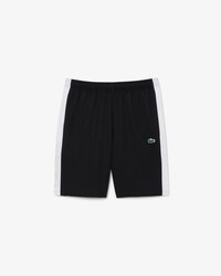 Sportshorts aus Diamant-Taft mit Streifenakzent