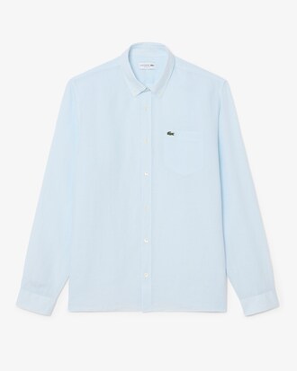 Regular Fit-Leinenhemd
