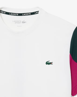 Sportliches T-Shirt mit Colorblock-Design und Print