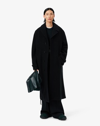 Mantel Runway aus gekochter Wolle