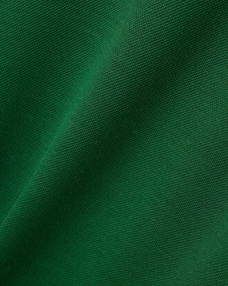 Loose Fit-Polohemd Runway mit Mini-Piqu&eacute; aus Seide