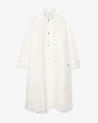 Runway transparenter Trenchcoat