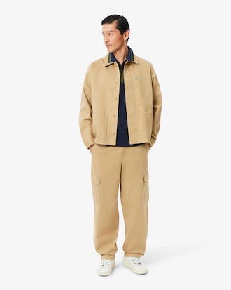 Franz&ouml;sisches Classic Fit-Polohemd mit Badge-Akzent
