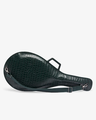 Schlägertasche Runway aus Krokodilleder