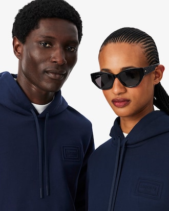 Hoodie mit tiefgepr&auml;gtem Branding