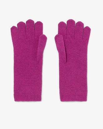 3D-Rippstrick-Handschuhe aus Merinowolle