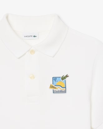 LACOSTE x Club Med Poloshirt aus Piqu&eacute;