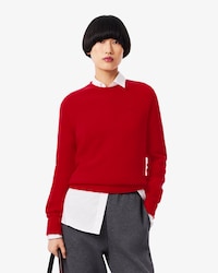 Pullover aus 3D-Strick Tuchwolle