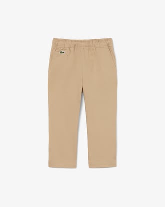 Hose aus Stretch-Baumwollgabardine