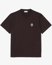 Schweres Classic Fit-T-Shirt mit Badge-Akzent