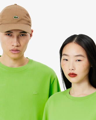 T-Shirt aus schwerer Baumwolle mit verwaschenem Effekt