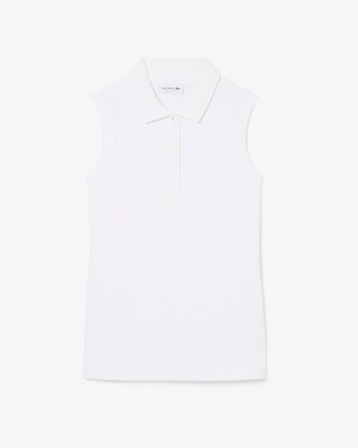 &Auml;rmelloses, dehnbares Slim Fit-Polohemd L.12.D
