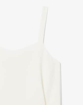 Asymmetrisches Faltenkleid Runway