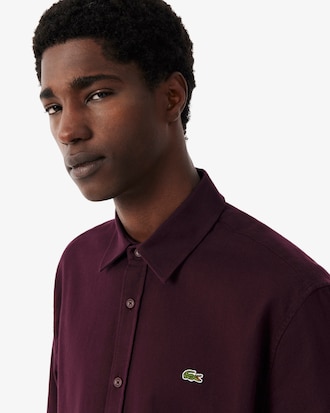 Regular Fit-Hemd aus Flanell