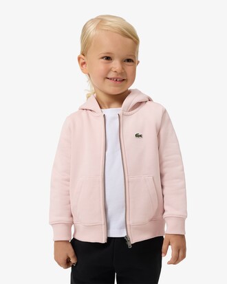 Unisex-Sweatshirt aus Fleece mit Rei&szlig;verschluss