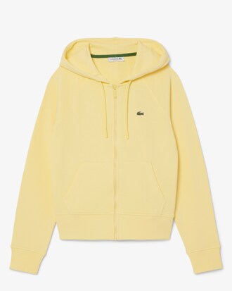 Hoodie aus Fleece mit Rei&szlig;verschluss