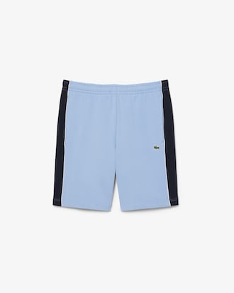 Regular Fit-Shorts aus Fleece mit Colorblock-Design