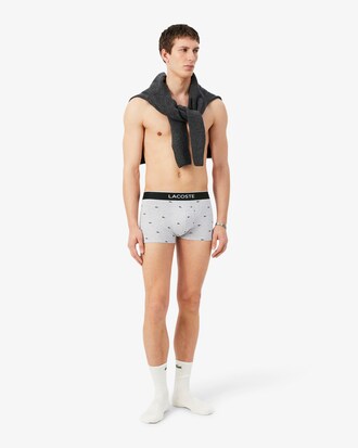 3er-Pack Trunks aus Stretchmaterial mit Druck