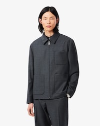 Jacke aus reiner Wolle mit Rei&szlig;verschluss