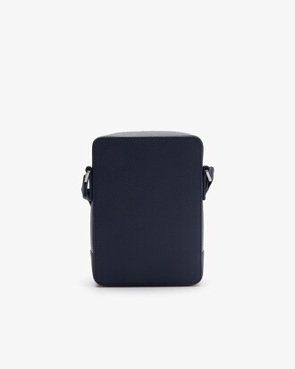 Schultertasche Chantaco aus Piqué-Leder