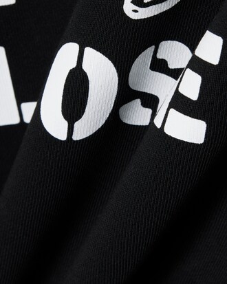 Loose Fit-Hoodie mit Print