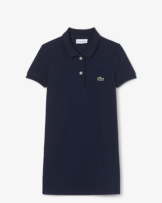 Polokleid aus Piqué