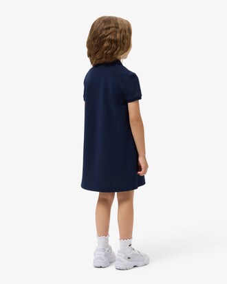 Polokleid aus Piqué