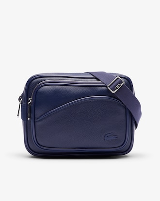 Reporter-Tasche Angy aus genarbtem Leder