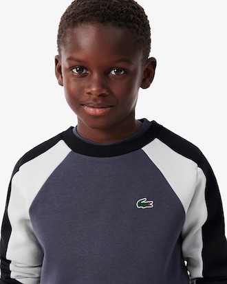 Sportliches Sweatshirt aus Fleece mit Print