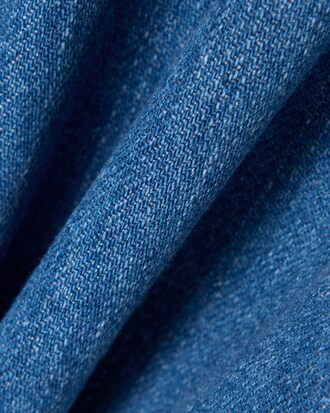 Denim-Hemd mit Badge-Akzent