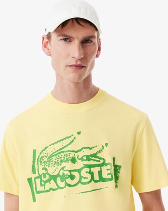 T-Shirt aus Baumwolljersey mit Druck