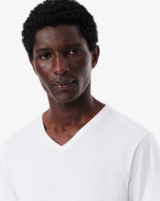 3er-Pack Loungewear-T-Shirts, Slim Fit