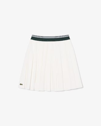 Faltenrock aus Oxford-Baumwolle