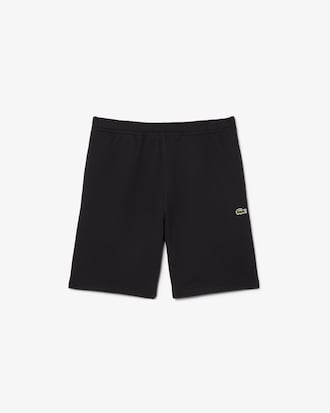 Regular Fit-Shorts aus Fleece mit Logostreifen