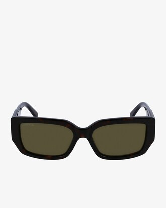 Sonnenbrille Monogram mit eckigem Acetatrahmen