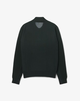 Pullover Runway aus Wollgemisch mit Polokragen