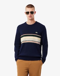Franz&ouml;sischer Pullover mit Streifen