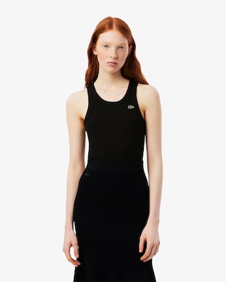Slim Fit-Tanktop aus Baumwolle