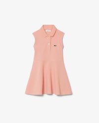 &Auml;rmelloses Kleid aus Stretch-Piqu&eacute;