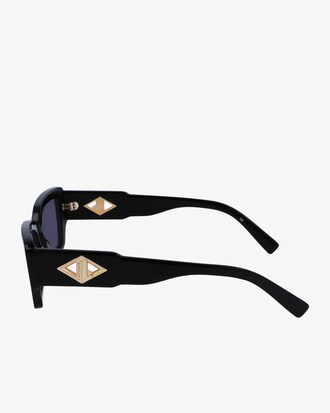 Sonnenbrille Monogram mit eckigem Acetatrahmen