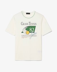 Runway T-Shirt mit Tennis-Druck
