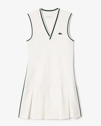 Tenniskleid aus Piqué mit abnehmbarem Futter