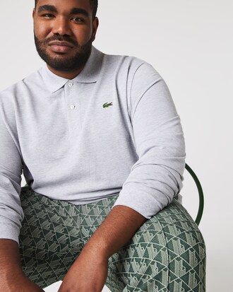 Classic Fit-Polohemd L.12.12 mit langen Ärmeln