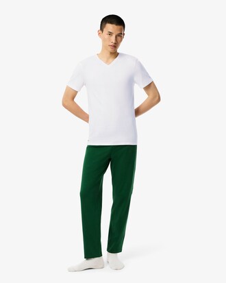 3er-Pack Loungewear-T-Shirts, Slim Fit