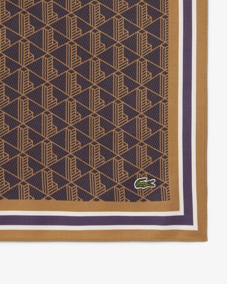 Halstuch mit Monogramm-Print