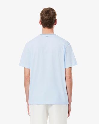 T-Shirt aus Baumwolljersey mit Stickerei