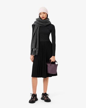Gestreifte Mini-Tote L.12.12 Concept