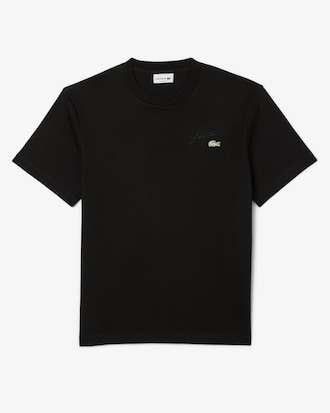 Ikonisches T-Shirt aus schwerem Jersey mit Stickerei