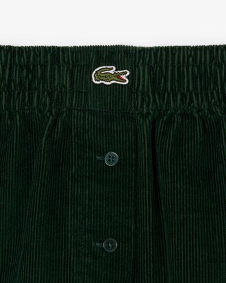 Weite Shorts aus Cord