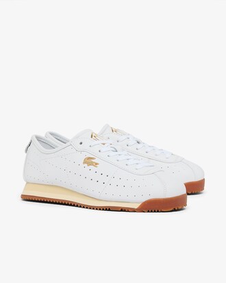 Damen-Sneakers Club-Low aus Leder